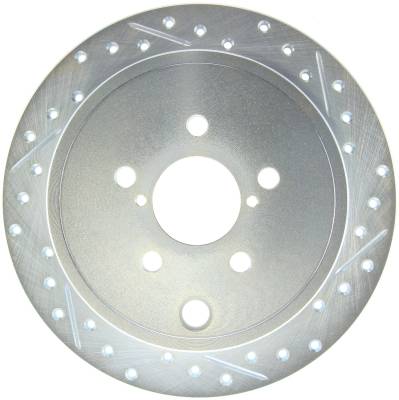StopTech - StopTech 227.47029L Select Sport Cross-Drilled & Slotted Disc Brake Rotor