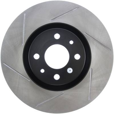 StopTech - StopTech 126.04004SR Sport Slotted Disc Brake Rotor for 500 700 Pickup Palio