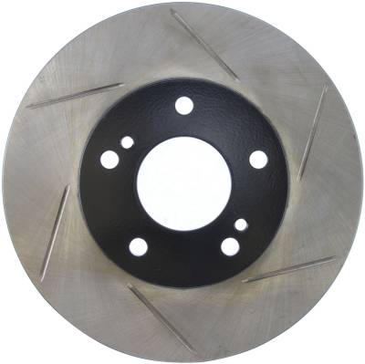 StopTech - StopTech 126.42046SL Sport Slotted Disc Brake Rotor for 89-90 300ZX