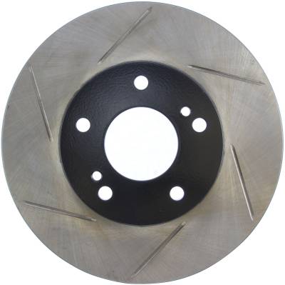 StopTech - StopTech 126.42046SR Sport Slotted Disc Brake Rotor for 89-90 300ZX