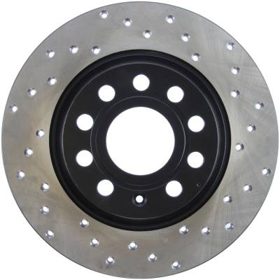 StopTech - StopTech 128.33129L Sport Cross-Drilled Disc Brake Rotor