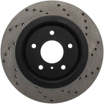 StopTech - StopTech 128.42080L Sport Cross-Drilled Disc Brake Rotor