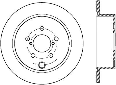 StopTech - StopTech 126.47033SR Sport Slotted Disc Brake Rotor