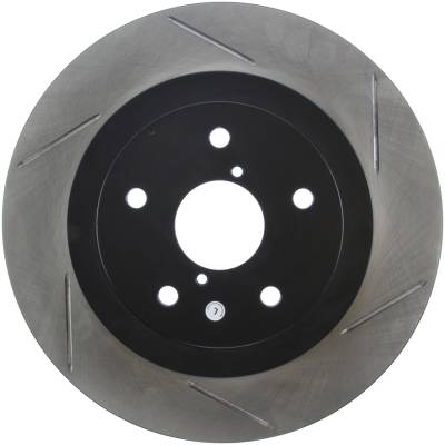 StopTech - StopTech 126.47023SL Sport Slotted Disc Brake Rotor for 05-07 Impreza