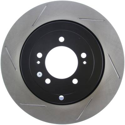 StopTech - StopTech 126.46075SR Sport Slotted Disc Brake Rotor for 08-15 Lancer