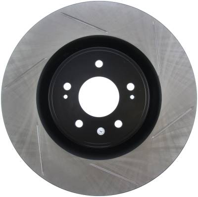 StopTech - StopTech 126.46076SL Sport Slotted Disc Brake Rotor for 08-15 Lancer