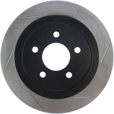 StopTech - StopTech 126.61087SL Sport Slotted Disc Brake Rotor for 05-14 Mustang