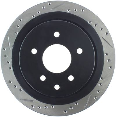 StopTech - StopTech 127.42088R Sport Cross-Drilled & Slotted Disc Brake Rotor