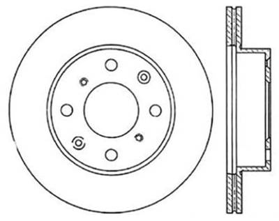 StopTech - StopTech 128.40011L Disc Brake Rotor