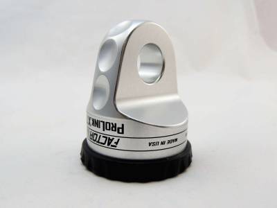 Factor 55 - Factor-55 00110-05 Prolink XTV Loaded Winch Shackle Mount Silver w/Titanium Pin