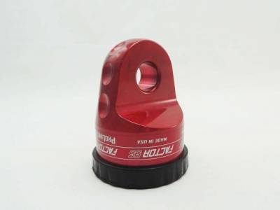 Factor 55 - Factor-55 00210-01 Prolink XXL Loaded Winch Shackle Mount Red w/Titanium Pin