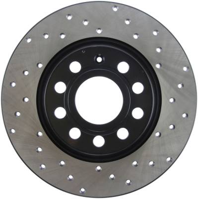 StopTech - StopTech 128.33099L Sport Cross-Drilled Disc Brake Rotor