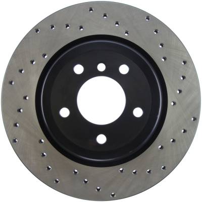 StopTech - StopTech 128.34080L Sport Cross-Drilled Disc Brake Rotor