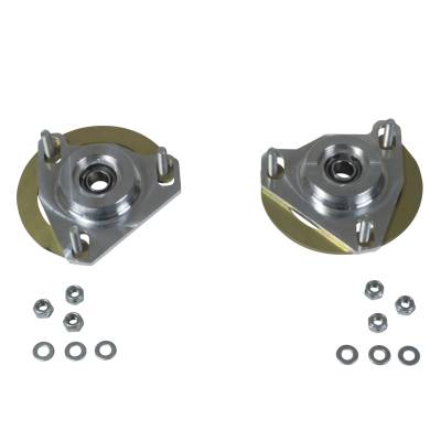 BBK Performance Parts - BBK Performance Adjustable Caster/Camber Plate Kit 15-17 Mustang V6/GT 2553