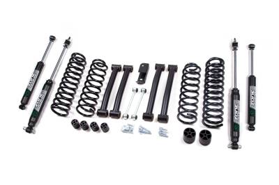 Zone Offroad - Zone Offroad ZONJ16N 4" Lift Kit Zone Nitro Shocks for Grand Cherokee