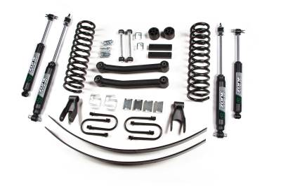 Zone Offroad - Zone Offroad 4.5" Suspension Lift Kit Zone Nitro Shocks for Cherokee XJ ZONJ8N
