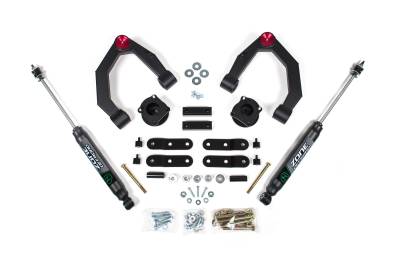 Zone Offroad - Zone Offroad 3.5" Suspension Lift Kit Zone Nitro Shocks for Tundra ZONT6N