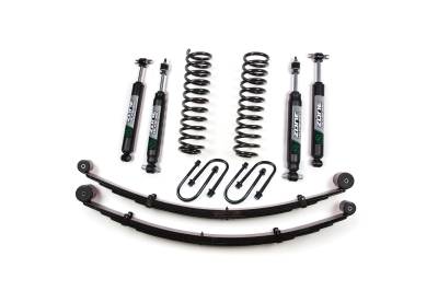 Zone Offroad - Zone Offroad 3" Suspension Lift Kit Zone Nitro Shocks for Cherokee XJ ZONJ22N