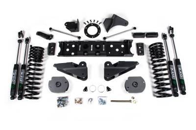 Zone Offroad - Zone Offroad ZOND76N 4.5" Lift Kit Zone Shocks for 19-24 Ram 2500 4WD Diesel