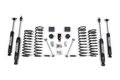 Zone Offroad - Zone Offroad 3" Suspension Lift Kit Zone Nitro Shocks for Jeep JK 2dr ZONJ35N