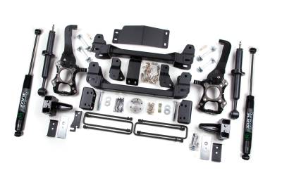 Zone Offroad - Zone Offroad ZONF75N 6" Suspension Lift Kit Zone Nitro Shocks Ford F150 4WD