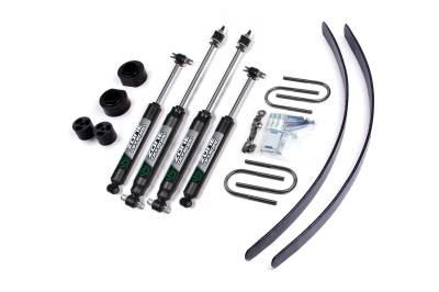 Zone Offroad - Zone Offroad 2" Suspension Lift Kit w/o Shocks for Cherokee XJ ZONJ5