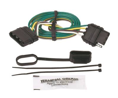Hopkins Towing Solution - Hopkins 47115 4-Wire Flat Connector Vehicle To Trailer Wiring Connector