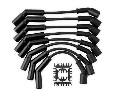 ACCEL - ACCEL 9070CK Plug Wire Set for GM Gen 4 LS3/LS4/LS7 Black Ceramic