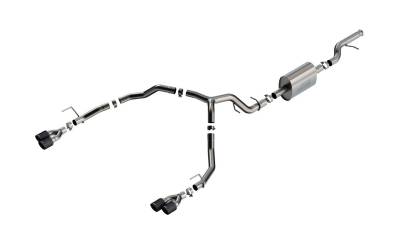 Borla - Borla 140857CF Cat-Back Exhaust System S-Type