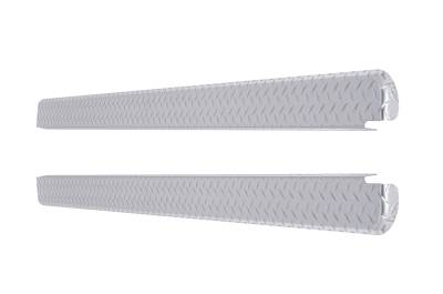 Dee Zee - Dee Zee DZ11990 Brite-Tread Wrap Side Bed Caps w/o Stake Holes Sold" Pairs