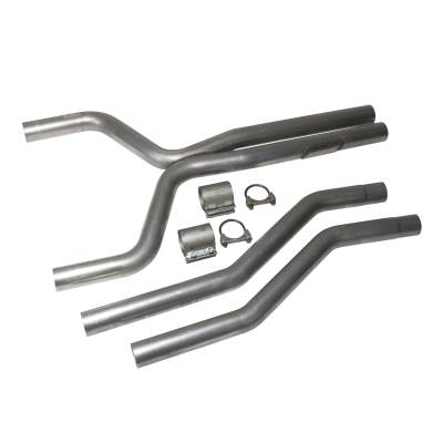 BBK Performance Parts - BBK Performance 2.75" Long X-Pipe w/o Converters 10-11 Camaro RS 3.6L 4024