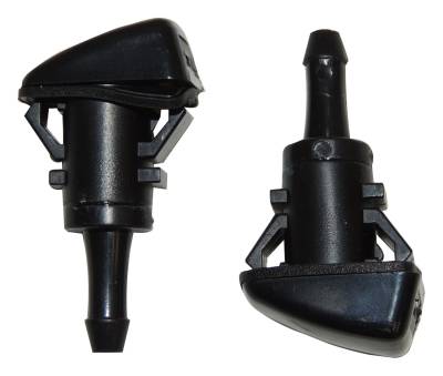 Crown Automotive Jeep Replacement - Crown Automotive 5165712K Windshield Washer Nozzle Set for 11-17 Compass