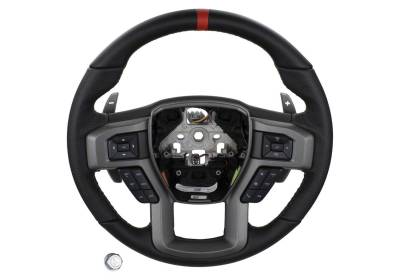 Ford Performance Parts - Ford Perf. M-3600-F15RRD 15-18 F150 Raptor Steering Wheel Kit Red Sightline
