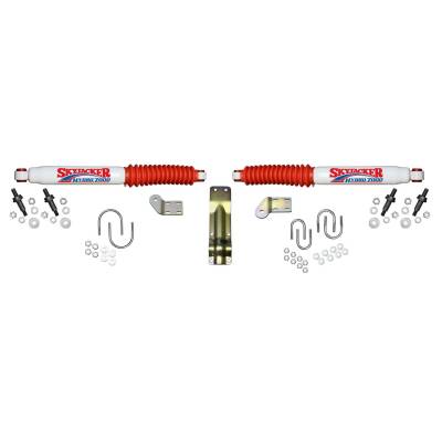 Skyjacker - Skyjacker 7270 Dual Steering Stabilizer Kit for 3.75" 98-02 Dodge Ram 2500/3500