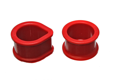 Energy Suspension - Energy Suspension 7.10103R Rack & Pinion Bushing Set Polyurethane Red