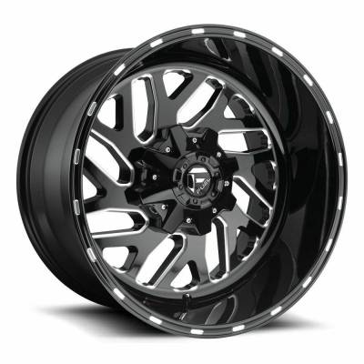 Fuel 1PC - Fuel Off Road D581 TRITON 20x10 5x5.5/150 -18mm Gloss Black/Milled D58120007047