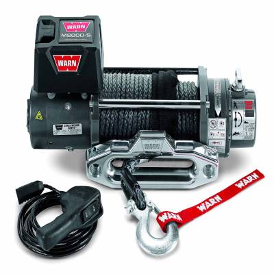 Warn - Warn 87800 M8000-S Synthetic Line Self-Recovery Winch