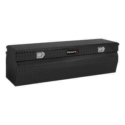 TrailFX - TrailFX 150602 Chest Tool Box Black 16GA Aluminum 60"x19-7/8x17-1/8" 12 Cu Ft
