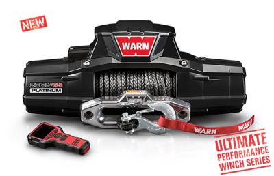 Warn - Warn 92815 ZEON 10-S Synthetic Line Platinum Winch