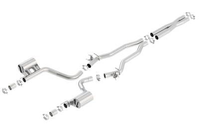 Borla - Borla 140669 ATAK Cat-Back Exhaust System for 15-16 Charger
