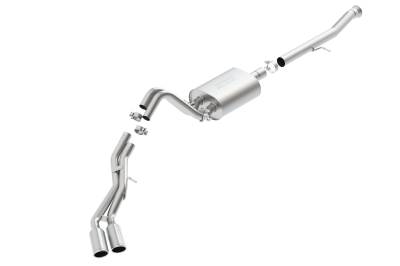 Borla - Borla 140653 S-Type Cat-Back Exhaust System for 15 Escalade ESV Yukon XL