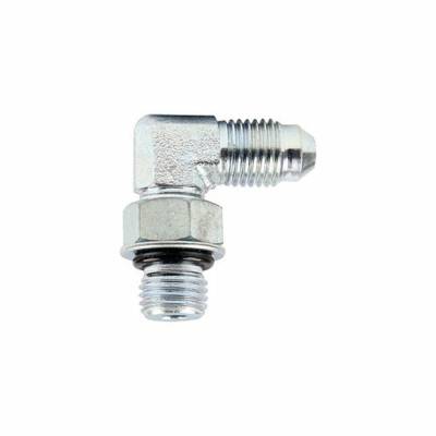Allstar Performance - Allstar ALL50035 Adapter Fittings -4 To 7/16"-20 90 Degree