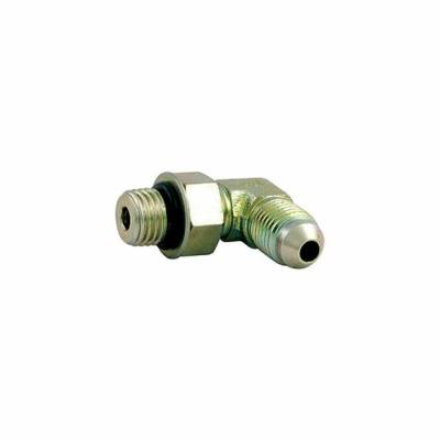 Allstar Performance - Allstar ALL50035-10 Adapter Fittings -4 To 7/16"-20 90 Degree