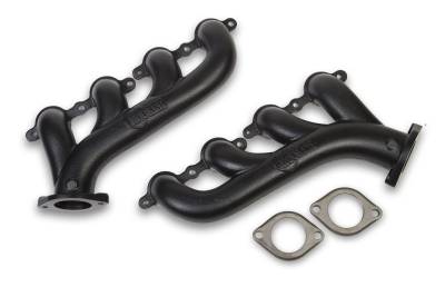 Hooker BlackHeart - Hooker BlackHeart 8501-3HKR LS Swap Exhaust Manifolds Black Ceramic Finish