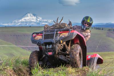 Warn - Warn 100380 Winch Mount Kit Honda Foreman Rancher & Rubicon