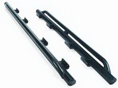 Warn - Warn 63002 Rock Sliders 3/16" Thick Reinforced Steel for 97-02 Jeep Wrangler TJ