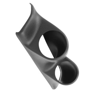 AutoMeter - AutoMeter 15198 Dual Pillar Pod Mount Black 2-1/16"