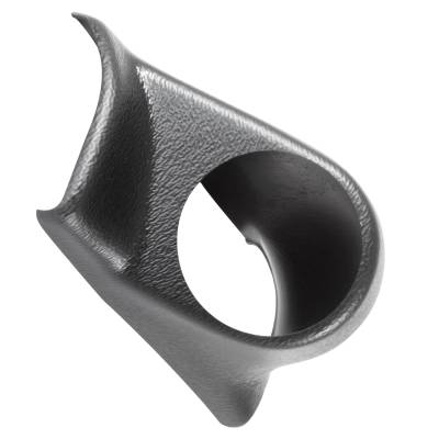 AutoMeter - AutoMeter 15199 Black Single Pillar Pod Mount 2-1/16" for 86-93 Dodge Ram