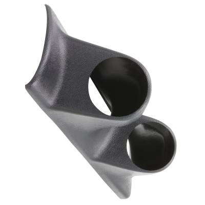 AutoMeter - AutoMeter 15113 Dual Pillar Pod Mount Black 2-1/16"