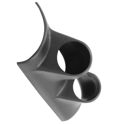 AutoMeter - AutoMeter 15200 Dual Pillar Pod Mount Black 2-1/16"